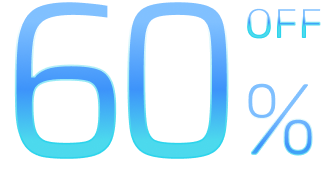 60% OFF